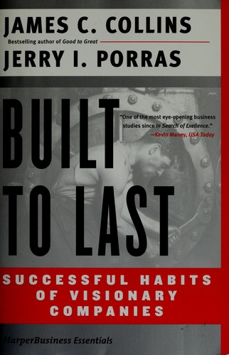 Cover of Built to Last by Jim Collins