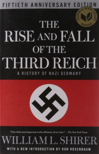 Cover of The Rise and Fall of the Third Reich by William L. Shirer